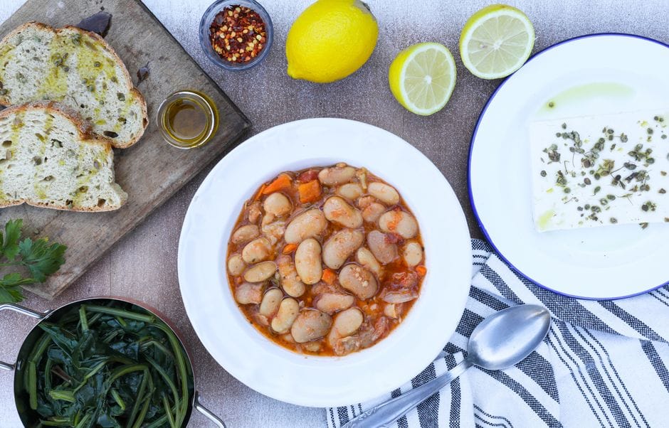 Habas con jamón al estilo tradicional