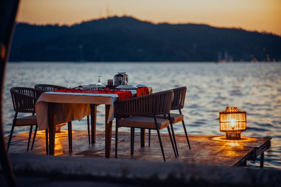 Una cena para dos sin complicaciones que parece de restaurante