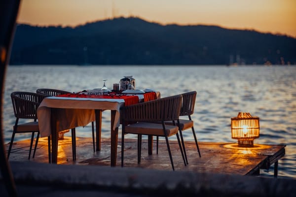 Una cena para dos sin complicaciones que parece de restaurante